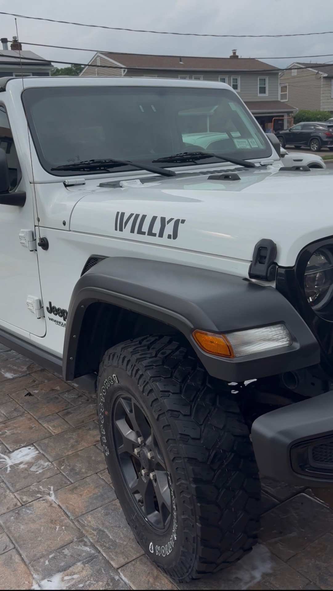 NorWash detail — Jeep Wrangler Willys