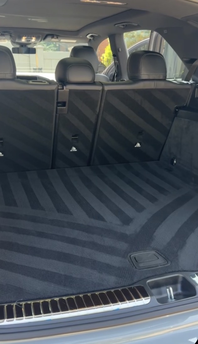 Spotless, well-maintained vehicle cargo area kept clean by NorWash Care Club